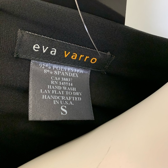 EVA VARRO SOFIA TUNIC BLACK - Picture 3 of 4